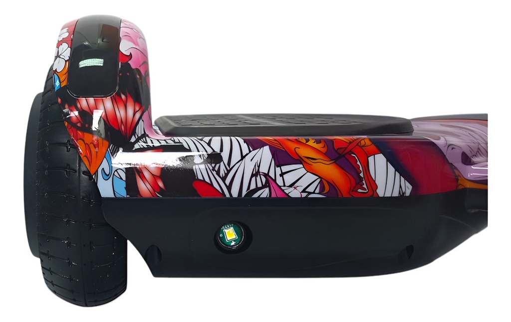 Skate Hoverboard Qy-bw- Comic Rueda 6,5