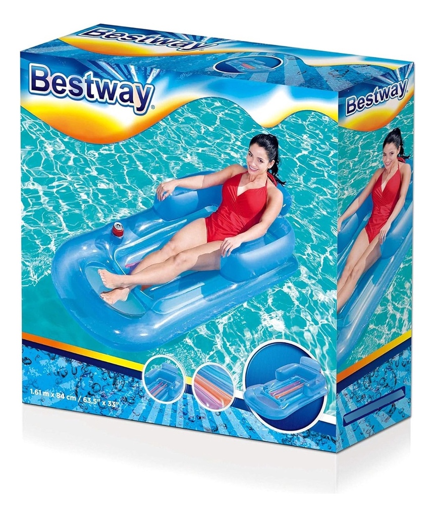Colchoneta Sillon Bestway 43028 Azul