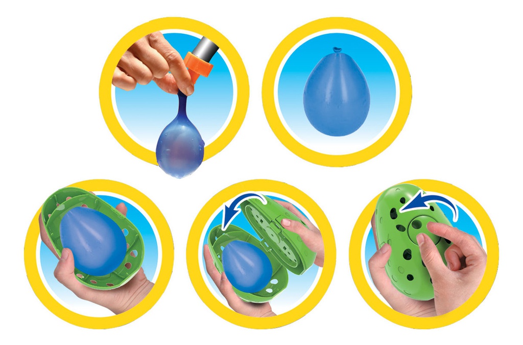 Splash Timer Funny Head Ditoys 2177 Azul