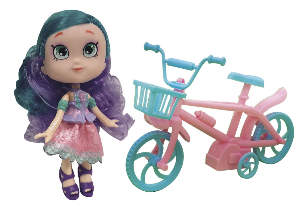 Dina C/bicicleta Ditoys 2436 Best Friends