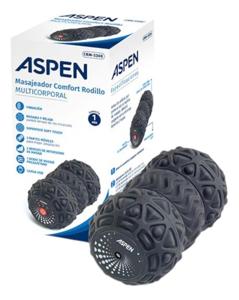 Masajeador Aspen Crm-3300 Comfort Rodillo Multicorporal