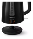 Pava Eléctrica Philips Hd9368 - 1,7 Lt C/ Termómetro Negra