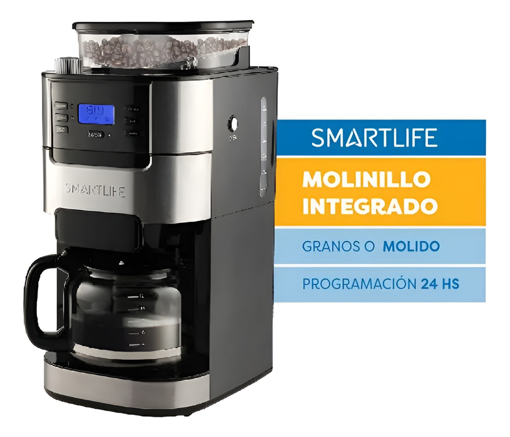 Cafetera Smart Life De Filtro Digital Sl-cmdg1025