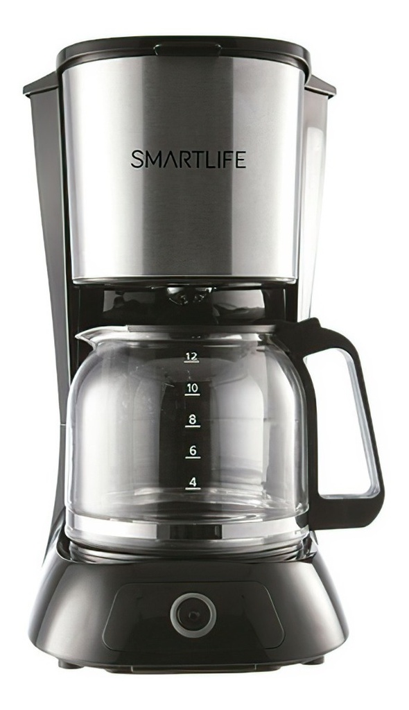 Cafetera Smartlife Sl-cm9402 Negra Y Plata 220v 1.5l