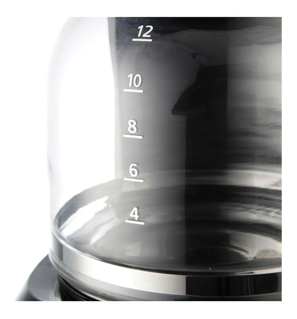 Cafetera Smartlife Sl-cm9402 Negra Y Plata 220v 1.5l