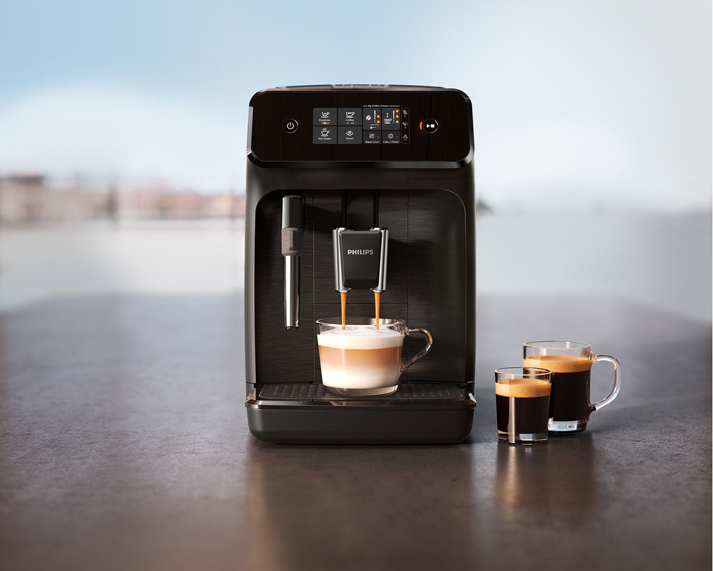 Cafetera Expresso Automática Philips Serie 1200 Táctil 1.8l
