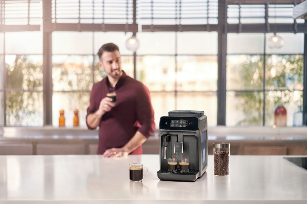 Cafetera Expresso Automática Philips Serie 1200 Táctil 1.8l