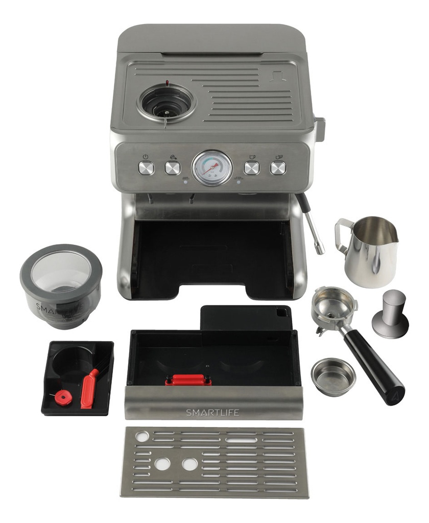 Cafetera Expresso C/molinillo Smartlife Sl-ecg5020 20bar