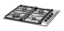 Anafe A Gas Longvie Eurodesign A6600xf Acero Inoxidable