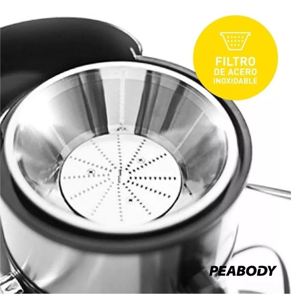 Extractor De Jugos Peabody Jl6003 Con Licuadora 800w Ub