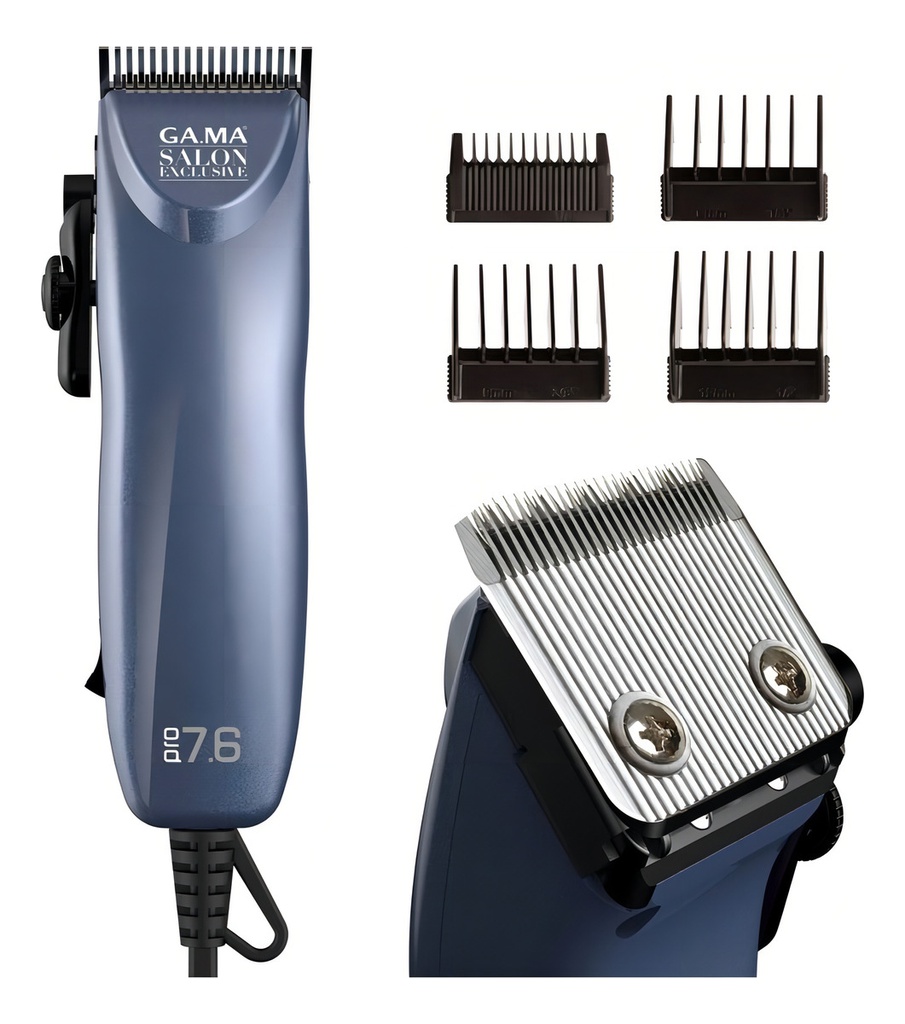 Cortadora De Pelo Profesional Gama Clipper Pro 7.6  Azul