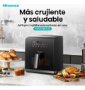 Freidora De Aire Digital Hisense H09af 8l 1700w 8 Programas