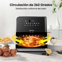Freidora De Aire Digital Hisense H09af 8l 1700w 8 Programas
