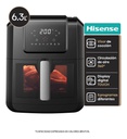 Freidora De Aire Hisense H06afbk1s1 6.3 L 1350w
