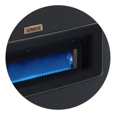 Calefactor Longvie Tb 5000 Eba5kvt Grafito Visor Termostato