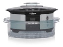 Vaporiera Digital Liliana Aav930 3 Niveles 12 Lts Plateado