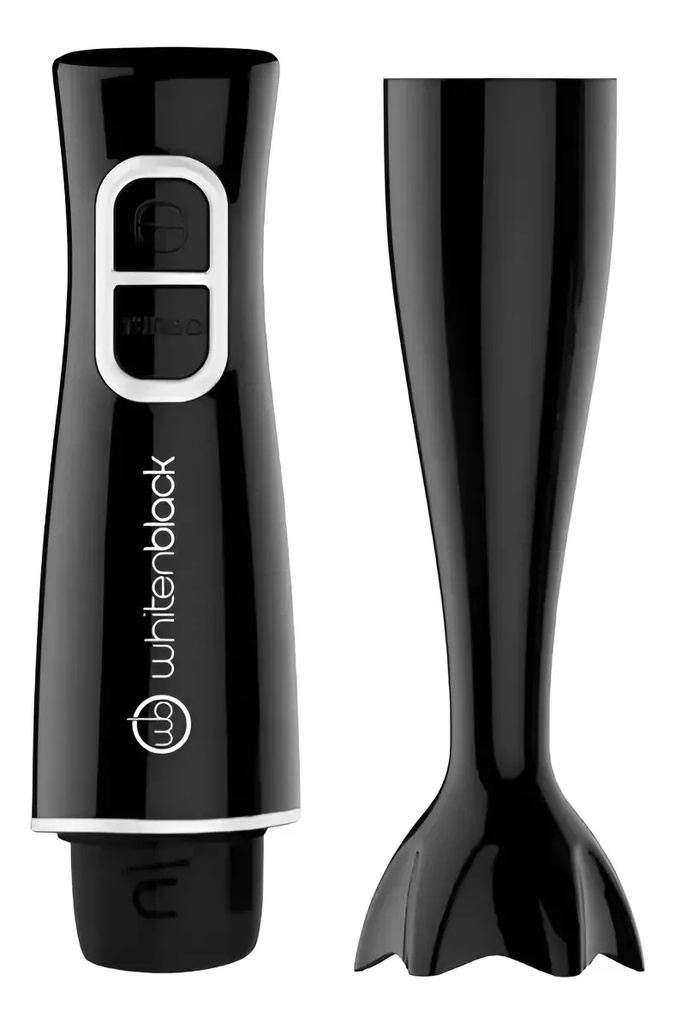 Minipimer Licuadora Liliana Whitenblack Wbahwb20 Mixer 450w.