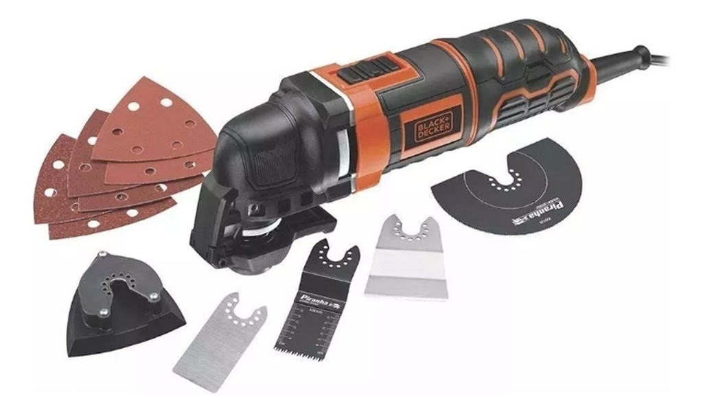 Sierra Oscilante 300w Black + Decker Mt300k + Accesorios
