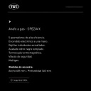 Anafe Gas Empotrable Tst Spezia 5 Hornallas Vidrio Templado