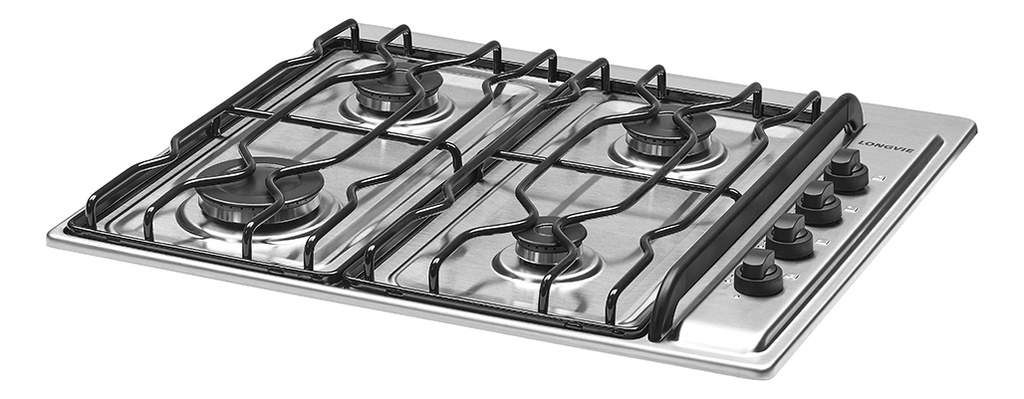 Anafe Longvie A2600xf Multigas 60cm Acero Inoxidable