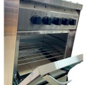 Cocina Usman Win Compact 52 Cm 4 Hornallas Ac. Inox.