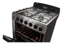 Cocina Aurora Argenta Xle 4 A Gas/eléctrica Acero 220v