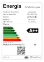 Horno A Gas Longvie H1900xf Inoxidable Independiente