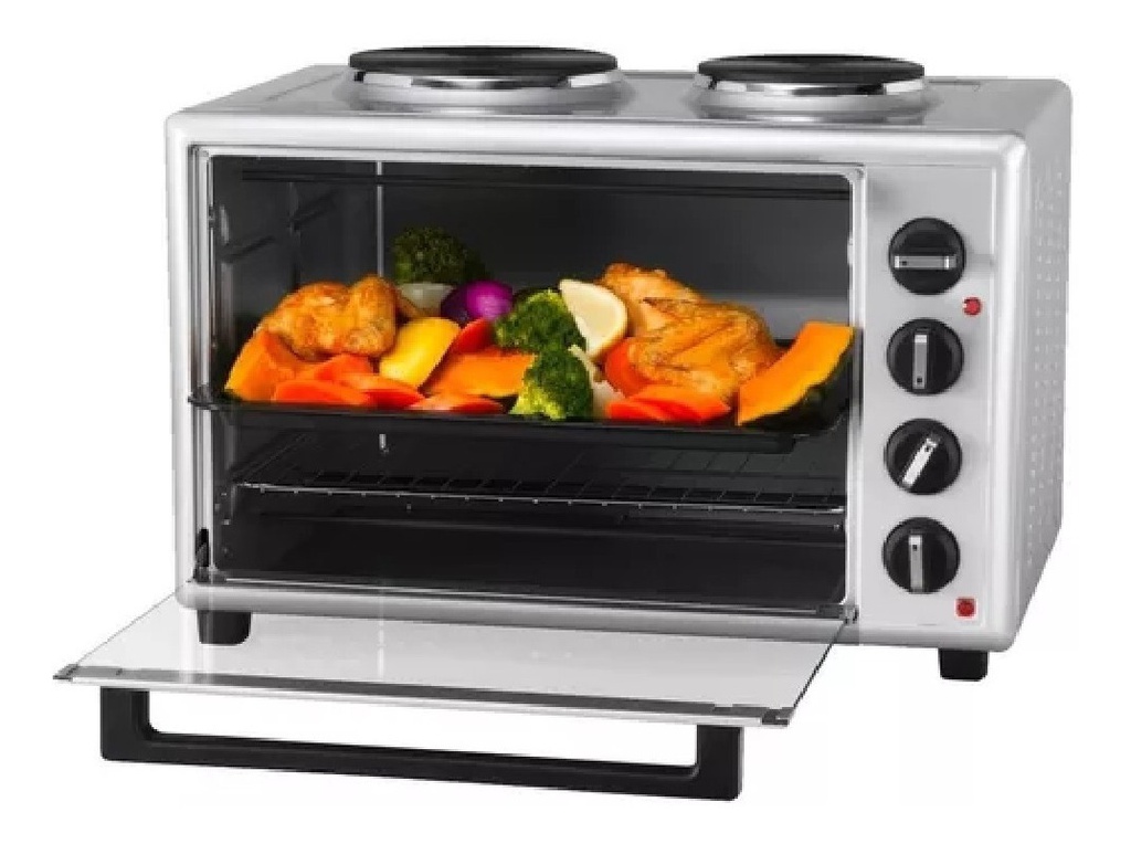 Horno Electrico De Mesa Atma Hg5022api C/2 Anafes Superiores