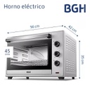 Horno Electrico Bgh Bhe45s22 45 L