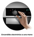 Horno Gas Touch Longvie H6900gt C/vent. Grill Eléct. Grafito