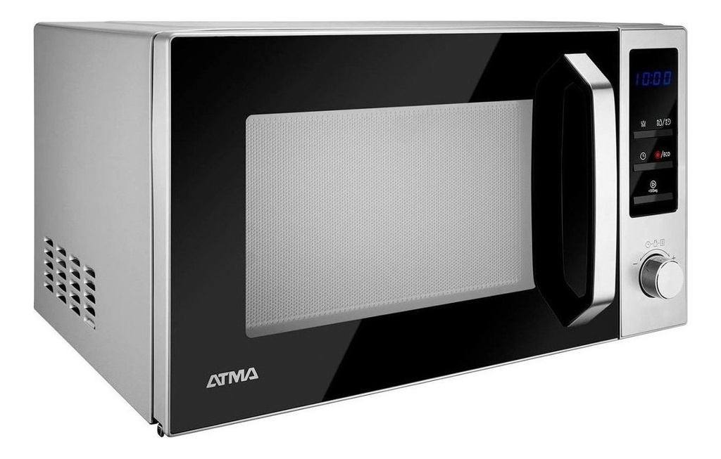 Microondas Grill Atma Md1823gn   Acero Inoxidable 23l 220v