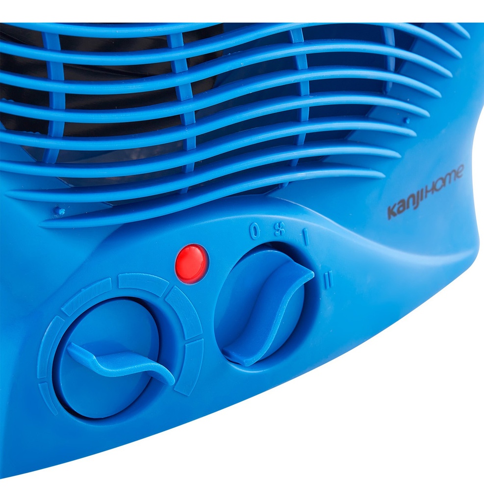 Caloventor Kanji Home Kjh-ch103/a 2000w C/termostato Azul