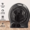 Caloventor Philco Phcf2023np 2000w Negro