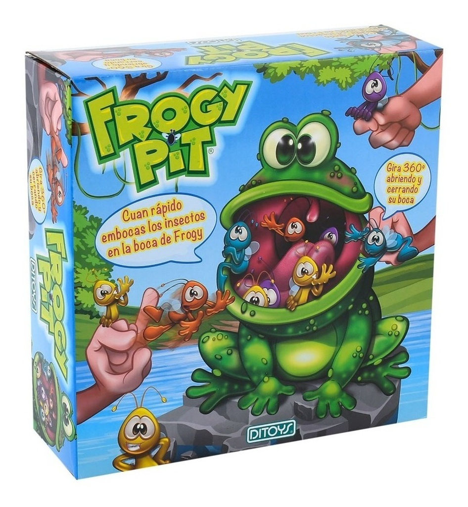 Juego De Mesa Frogi Pit Game Ditoys