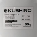 CLORO PASTILLAS TRIPLE ACCION KUSHIRO TCCA85-50  PAST 200g