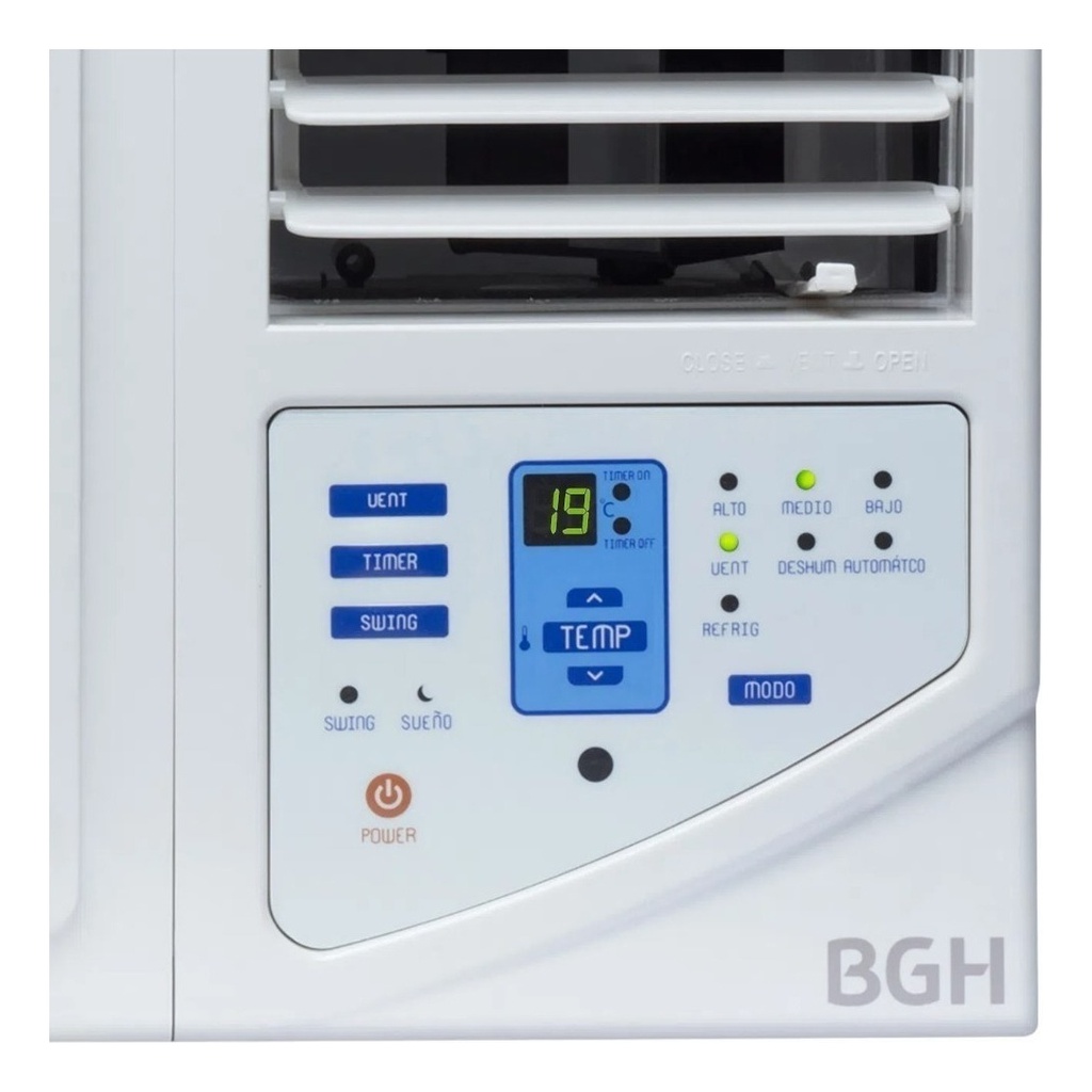 Aire Acondicionado Ventana Bgh 5200w F/s Bc52wfq