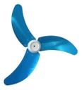 Ventilador De Pared Everest Bpf-20 Blanco - 3 Palas Metal.