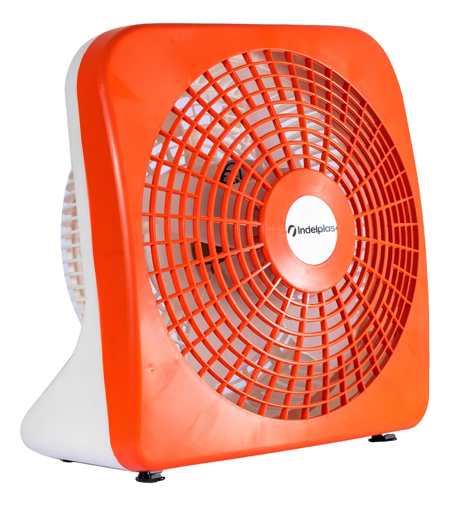 Ventilador Turbo Deco Iv D12  Naranja 3 Velocidades