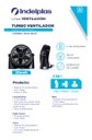 Turbocirculador Indelplas Iv 12 35w 3 Veloc. Cantidad De Asp