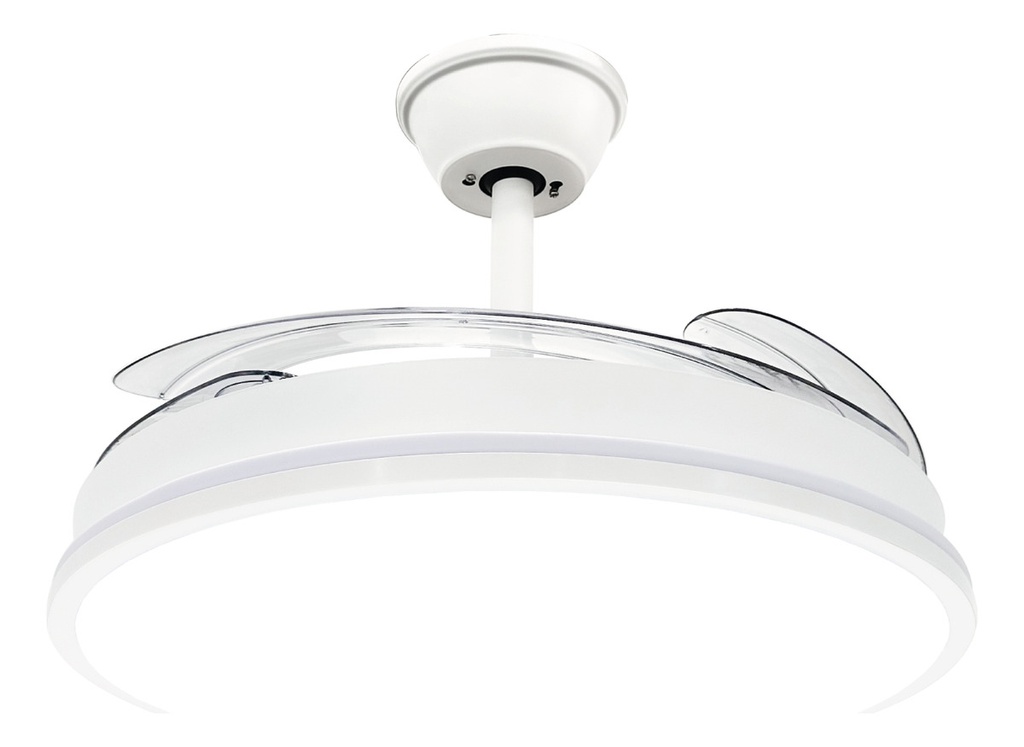 Ventilador De Techo Retractil Peabody Pe-vtrdc410b 42 