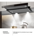 Campana Telescopica Hisense Ch6tl3db Panel Tactil Negro