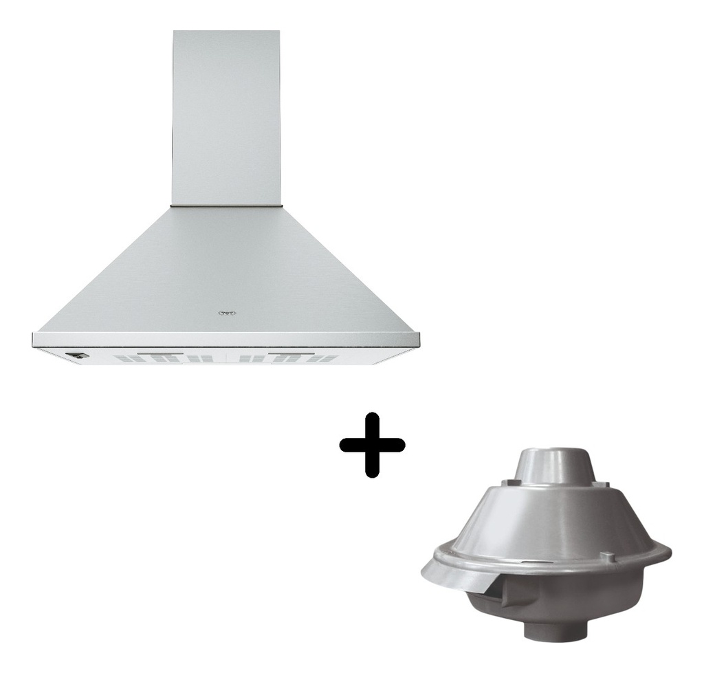 Campana De Pared Tst Alumine S/motor+extractor S300 Caño 6 