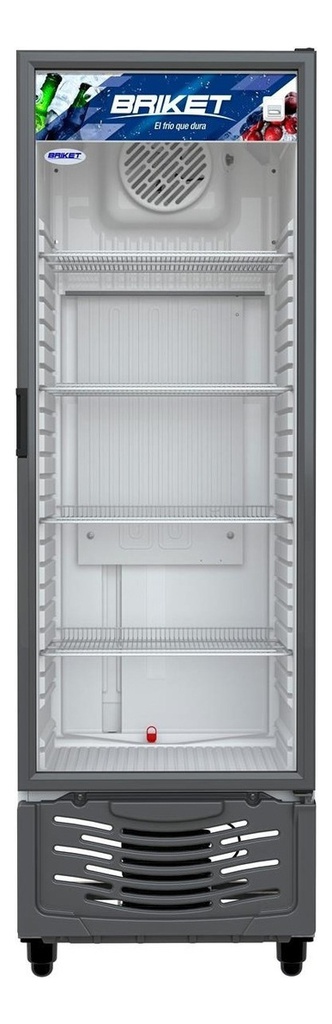 Heladera Exhibidora Briket M4300 Tm Ls Hc A1 417 Lts Color G