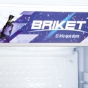 Heladera Exhibidora Briket M4300 Tm Ls Hc A1 417 Lts Color G