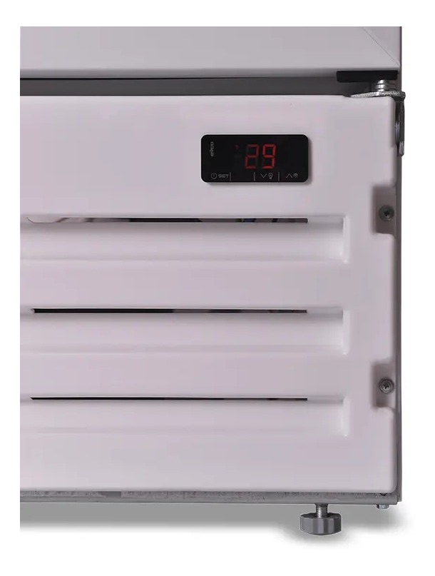 Exhibidora Vertical Inelro Dmt 400 R290 Blanca P.led