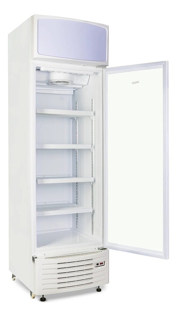Heladera Exhibidora Vertical Philco 400l 4 Estantes