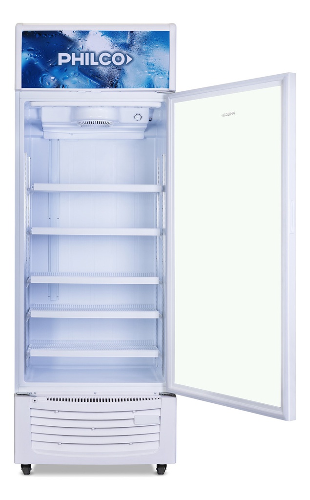 Heladera Exhibidora Vertical Philco 528l 4 Estantes