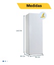 Freezer Vertical Midea Fc-mj6war1 Blanco 160 Lt