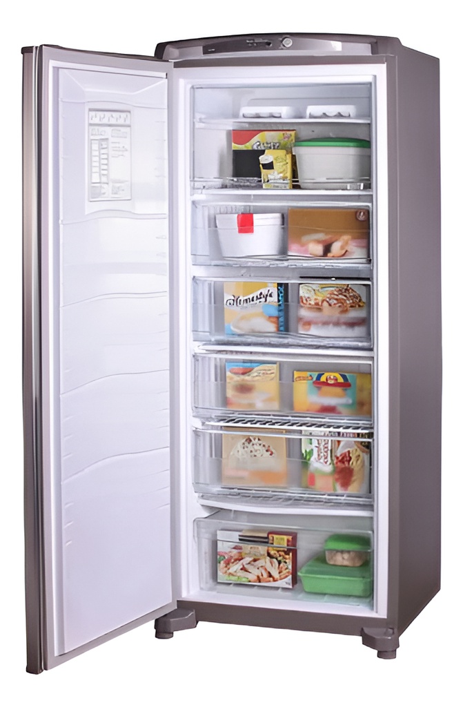Freezer Vertical Whirlpool Wvu27k2 Plata
