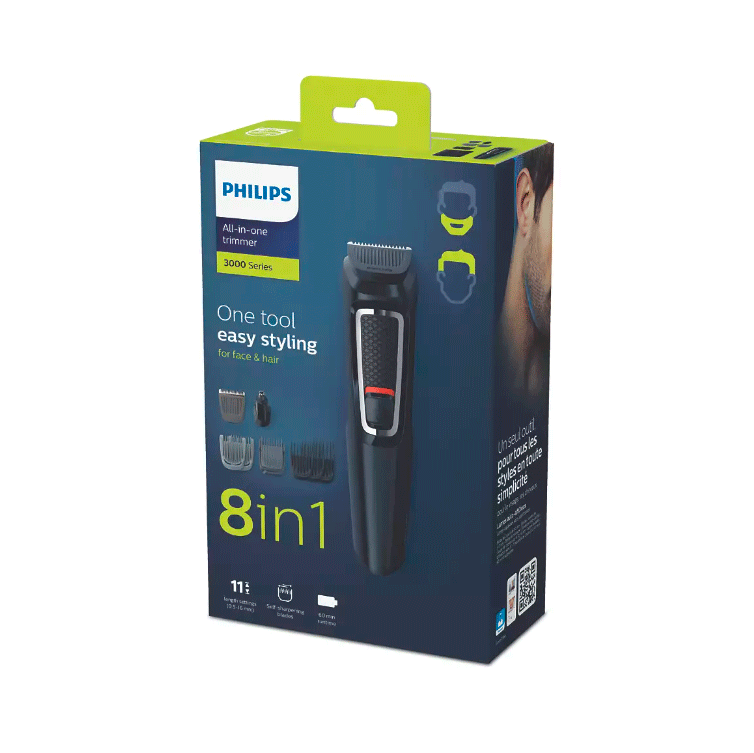 CORTADORA DE CABELLO Y ROSTRO PHILIPS MG-3730